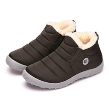 Load image into Gallery viewer, Winter Waterproof Shoes Men's Fashion Sneakers Outdoor Work Warm Shoes For Men Slip On Casual Comfortable Warm Outdoors Walking Waterproof Soft Shoes
