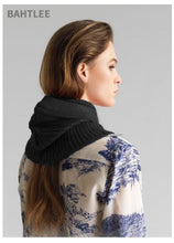 Load image into Gallery viewer, Winter Women Balaclava Wool Knitted Hat Scarf Caps Neck Warmer Hats Winter Motorcycle Mask Keep Warm Thermal Knitting Balaclava Motorbike Riding Face Mask Winter Warmed Windproof Ski Mask Cycling Hunting Fishing Tactical Airsoft Hat

