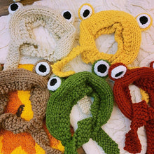 Load image into Gallery viewer, Winter Women Frog Crochet Knitted Hat Hip Hop Skellies Beanies Streetwear Costume Accessory Gift Warm Party Bonnets Cap Kids Knitted Beanie Hat Cute Frog Cartoon Winter Warmer Cap with Big Eyes for Baby Boys Girls
