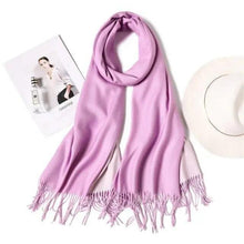Load image into Gallery viewer, Winter Women Scarf Fashion Solid Soft  Scarves For Lady Shawls Wrap Casual Wear Travel Friendly For Winter Fall Winter Classic Warm Soft Chunky Warm Scarves Wrap Scarf
