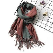 Load image into Gallery viewer, Winter Women Scarf Fashion Solid Soft  Scarves For Lady Shawls Wrap Casual Wear Travel Friendly For Winter Fall Winter Classic Warm Soft Chunky Warm Scarves Wrap Scarf
