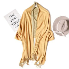Load image into Gallery viewer, Winter Women Scarf Fashion Solid Soft  Scarves For Lady Shawls Wrap Casual Wear Travel Friendly For Winter Fall Winter Classic Warm Soft Chunky Warm Scarves Wrap Scarf
