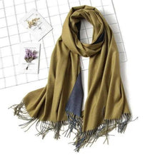 Load image into Gallery viewer, Winter Women Scarf Fashion Solid Soft  Scarves For Lady Shawls Wrap Casual Wear Travel Friendly For Winter Fall Winter Classic Warm Soft Chunky Warm Scarves Wrap Scarf
