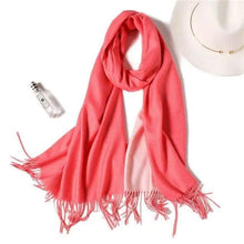 Load image into Gallery viewer, Winter Women Scarf Fashion Solid Soft  Scarves For Lady Shawls Wrap Casual Wear Travel Friendly For Winter Fall Winter Classic Warm Soft Chunky Warm Scarves Wrap Scarf
