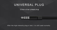 Load image into Gallery viewer, Wired in-Ear Headphones With Tangle-Free Cord Noise Isolating Bass Driven Sound Metal Earphones Carry Case Ear Bud Tips In-ear Earphone  Super Bass Sound Sport Headset With Mic for Phones Ear Phone For Women 3.5mm
