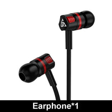 Load image into Gallery viewer, Wired in-Ear Headphones With Tangle-Free Cord Noise Isolating Bass Driven Sound Metal Earphones Carry Case Ear Bud Tips In-ear Earphone  Super Bass Sound Sport Headset With Mic for Phones Ear Phone For Women 3.5mm
