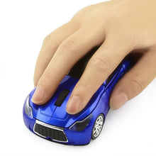 Load image into Gallery viewer, Wireless Black Sports Car USB Mouse Design Computer 1600 DPI Mouse Mini Ergonomic Gaming Mouse For Laptop And Computer 2.4Ghz
