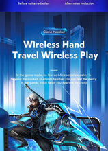 Load image into Gallery viewer, Wireless Earbuds Touch Control Earphone No Delay Noise Reduction Bluetooth Headphone Gaming Headset y Lewith Mic Updated Design with Industrading Sound &amp; Improved Comfort, Long Wireless Range, Up to 24 Hours of Talk Time
