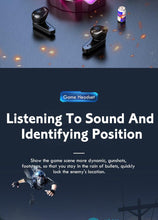 Load image into Gallery viewer, Wireless Earbuds Touch Control Earphone No Delay Noise Reduction Bluetooth Headphone Gaming Headset y Lewith Mic Updated Design with Industrading Sound &amp; Improved Comfort, Long Wireless Range, Up to 24 Hours of Talk Time
