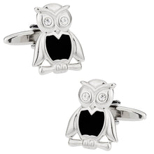 Load image into Gallery viewer, Wise Owl Cufflinks
