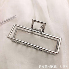 Load image into Gallery viewer, Woman Novelty Minimalist Dainty Design Irregular Hairpins Punk Style Metal Silver Hair Claws Barrettes Women Hair Accessories Hair Clips Hairgrip
