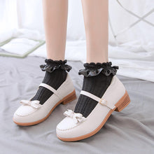 Load image into Gallery viewer, Woman Summer Ruffle Socks Short Socks Nylon Lace Socks Anime Cartoon Sweet Girls Hosiery Cosplay Costumes Accessories
