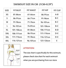 Load image into Gallery viewer, Women Bikini Set Leopard Swimwear Women High Waist String Floral Printed 2 Piece Bathing Suits Women Patchwork Swimsuits Push Up Printed Bikinis Buckle Front Beach Wear
