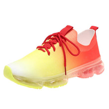 Load image into Gallery viewer, Women Breathable Sneakers Autumn New Lace Up Casual Shoes Outdoor Sport Walking Athletic Tennis Shoes Air Cushion Lightweight Sneakers Lace Up Sport Running Sneakers
