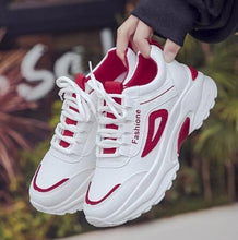 Load image into Gallery viewer, Women Casual Shoes Colorful Sneakers Flat Thick Sole Lightweight Air Cushion Gym Fashion Shoes Breathable Sport Air Fitness Walking Running Athletic Sneakers
