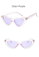 Load image into Gallery viewer, Women Elegant Black Summer Sunglasses Stylish New Popular Cat Eye Design Sunglasses For Woman New Small Eyewear Shades For Women Retro Summer Design Glasses
