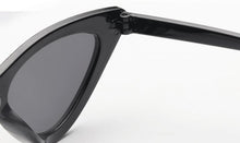 Load image into Gallery viewer, Women Elegant Black Summer Sunglasses Stylish New Popular Cat Eye Design Sunglasses For Woman New Small Eyewear Shades For Women Retro Summer Design Glasses
