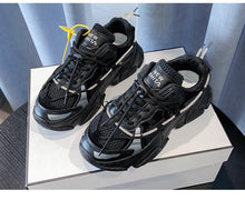 Load image into Gallery viewer, Women Fashion Sneakers Casual Leather Sports Shoes Sneakers Comfortable Walking Footwear Fashion New Lightweight Casual Thick Sneakers
