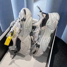 Load image into Gallery viewer, Women Fashion Sneakers Casual Leather Sports Shoes Sneakers Comfortable Walking Footwear Fashion New Lightweight Casual Thick Sneakers
