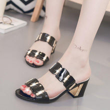 Load image into Gallery viewer, Women Fashion Spring Summer High Heel Sandals Comfortable Sandals Open Toe Tie Up Ankle Wrap Flat Sandals For Women Cute Slip On Dressy Casual Summer Sandals
