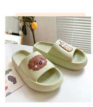 Load image into Gallery viewer, Women Flip Flops Indoor Soft Non Slip Slippers Summer Fashion New Flat Beach Casual Cats Dogs Shoes Open Toe Soft Slippers Soft Shower Bath Pool Gym House Slipper
