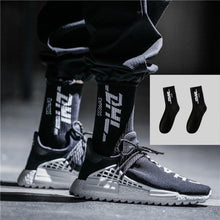 Load image into Gallery viewer, Women Korea Funny Socks Long Socks Black Cool Socks Harajuku GD Hip Hop Cotton Skateboard Socks Men New Trend Daisy Socks Men
