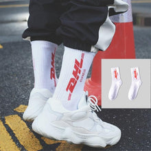 Load image into Gallery viewer, Women Korea Funny Socks Long Socks Black Cool Socks Harajuku GD Hip Hop Cotton Skateboard Socks Men New Trend Daisy Socks Men
