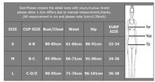 Load image into Gallery viewer, Women Luxury Leopard High Waist Bikini  Swimsuit Women's Push Up Bra Tie Side Cutout Bikini Set High Cut Padded Solid Bating Suit Swimwear Female Bikini Set Bathing Suit
