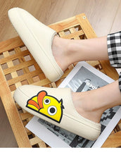 Load image into Gallery viewer, Women Men Slippers Summer Beach Slides Winter Sandals Flip Flops Duck Platform Thick Soled Couples Bathroom Quick Drying EVA Open Toe Soft Slippers Thick Lightweight Slippers
