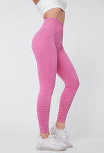 Load image into Gallery viewer, Women Mesh Leggings High Waist Seamless Fitness Leggings Fashion Female Gym Workout Leggings Seamless Gym Running Stylish Tight Athletic Leggings Soft Active Legging For Women
