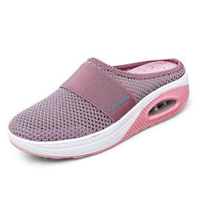 Load image into Gallery viewer, Women Mesh Lightweight Shoes Modern Clogs Female Air Cushion Sandals Thick Bottom Sneakers Air Cushion Slip-On Walking Shoes Breathable Casual Outdoor Walk Sneakers With Arch Support
