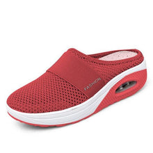 Load image into Gallery viewer, Women Mesh Lightweight Shoes Modern Clogs Female Air Cushion Sandals Thick Bottom Sneakers Air Cushion Slip-On Walking Shoes Breathable Casual Outdoor Walk Sneakers With Arch Support
