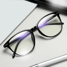 Load image into Gallery viewer, Women Myopia Glasses Ladies Blue And Anti Eye Strain Headache Computer Glasses  Transparent Lens Film Coated Oval Formed Myopia Glasses -1.0 -1.5 -2.0 -2.5 -3.0 -3.5 -4.0 -4.5 -5.0 -5.5
