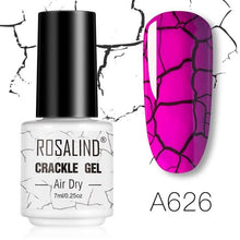 Load image into Gallery viewer, Women Nail Polishing Gel Quick-Dry UV Permanent Gel Nail Polish Multi Color Fashion Cracked Design For Girls and Womens
