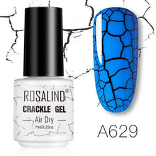 Load image into Gallery viewer, Women Nail Polishing Gel Quick-Dry UV Permanent Gel Nail Polish Multi Color Fashion Cracked Design For Girls and Womens
