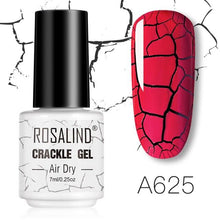 Load image into Gallery viewer, Women Nail Polishing Gel Quick-Dry UV Permanent Gel Nail Polish Multi Color Fashion Cracked Design For Girls and Womens
