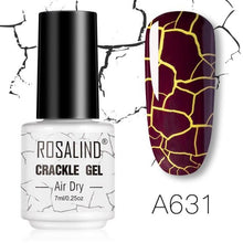 Load image into Gallery viewer, Women Nail Polishing Gel Quick-Dry UV Permanent Gel Nail Polish Multi Color Fashion Cracked Design For Girls and Womens
