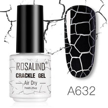 Load image into Gallery viewer, Women Nail Polishing Gel Quick-Dry UV Permanent Gel Nail Polish Multi Color Fashion Cracked Design For Girls and Womens
