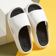 Load image into Gallery viewer, Women Outside Slippers Summer Runway Shoes EVA Soft Thick Sole Non-slip Outdoor Women Slides Pool Beach Open Toe Soft Slippers Thick Lightweight Non-Slip Shower Bath Cloud Slides Pool Gym House Sandals

