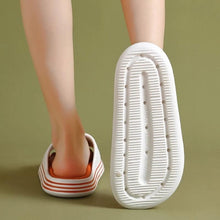 Load image into Gallery viewer, Women Outside Slippers Summer Runway Shoes EVA Soft Thick Sole Non-slip Outdoor Women Slides Pool Beach Open Toe Soft Slippers Thick Lightweight Non-Slip Shower Bath Cloud Slides Pool Gym House Sandals

