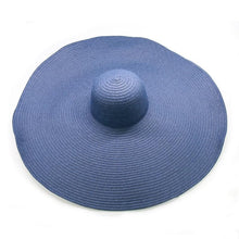 Load image into Gallery viewer, Women Oversized Foldable Summer Large Wide Hat Beach Straw Hat Cute Sun Cap Retro Foldable Handmade Big Hats Ladies UV Protection Hat Vintage Summer Sun Beach Hats

