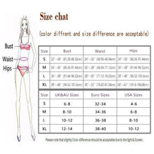 Load image into Gallery viewer, Women  Padded Push Up Strapless Swimsuit Women's Tie Knot Front High Waist Bandage 2PCS Bikini Sets Beachwear Bathing Suit Swimwear Bikini Set Adjustable Bikini Sets Two Piece Bathing Suit
