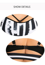 Load image into Gallery viewer, Women Push Up Bikini Sets Swimwear Women Swimsuit  Plus Larges Size Bathing Swimming  Suits Beachwear Women's Swimsuits Halter Push Up Bikini Two Piece Bathing Suits Women Plus Size Bikini
