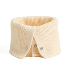 Load image into Gallery viewer, Women Ring Scarf Warm Collar Solid Winter Button Neck Scarves Unisex Magic Infinite Snood Face Cover Female Knitted Bandana Women Winter Neck Warmer Gaiter Double-Layer Soft Fleece Lined Thick Knit Circle Scarf Windproof
