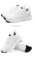 Load image into Gallery viewer, Women Running Sneakers Breathable Women Flat Shoes Lightweight Casual Lace-up Casual Light Sneaker Outdoor Breathable Mesh Fashion Sports Womens Sneakers
