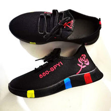 Load image into Gallery viewer, Women's Breathable Non-slip Platform Fashion Autumn New Casual Running Shoes Black Sneakers Lightweight Mesh Tennis Sneaker Fashion Athletic Walking Shoes
