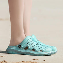 Load image into Gallery viewer, Women's Casual Clogs Breathable Sandals Home Slippers Summer Slip On Women Flip Flops Shoes Clogs Garden Clogs Shoes Beach Sneaker Work Summer Breathable Lightweight Quick Drying Sandals
