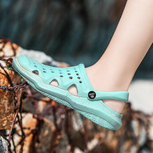 Load image into Gallery viewer, Women's Casual Clogs Breathable Sandals Home Slippers Summer Slip On Women Flip Flops Shoes Clogs Garden Clogs Shoes Beach Sneaker Work Summer Breathable Lightweight Quick Drying Sandals
