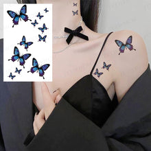 Load image into Gallery viewer, Women's Different Stickers Tattoo Temporary Waterproof Neck Arm Leg Tattoo Colorful Design
