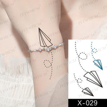 Load image into Gallery viewer, Women's Different Stickers Tattoo Temporary Waterproof Neck Arm Leg Tattoo Colorful Design
